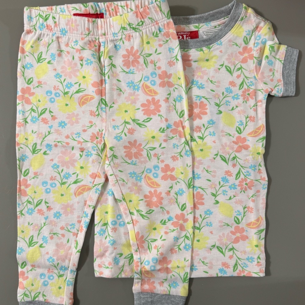 Macy's Family Pajamas Floral Fruits Pajamas Collection